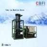 Low Power Consumption Ice Tube Machine For Supermarkets / Cold Drink Shops