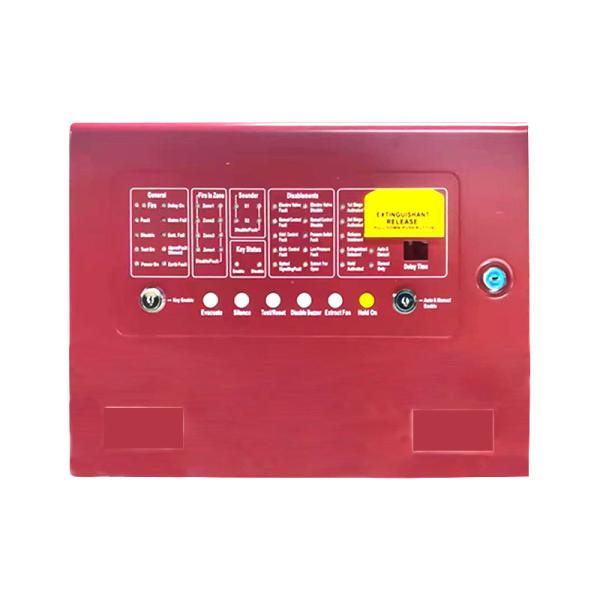 4 Independent Zone Gas Suppression Control Panel Supports FM200/CO2 Professional Fire Fighting System