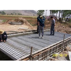 4.8m X 2.4m Welded Wire Mesh Galvanized Steel Bar Panels For Concrete Reinforcing