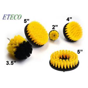 Effortless Drill Bit Scrubber , Brush Head For Drill Extension Shaft Available