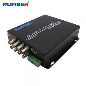 1080P Digital HD TVI/CVI/AHD 8CH Fiber Video Converter Transmitter Receiver 1310nm/1550nm FC 20km