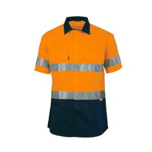 Waterproof Reflective Safety Shirts Orange Reflective Polo Shirt With Reflective Tape