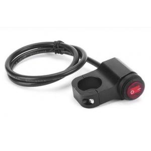 12V Motorcycle Waterproof Handlebar Headlight Fog Spot light On Off Switch made by aluminum aluminum alloy