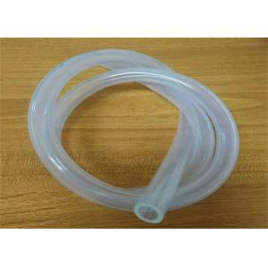 Food Grade Transparent Rubber Tube , Silicone Vacuum Hose Heat Resistant