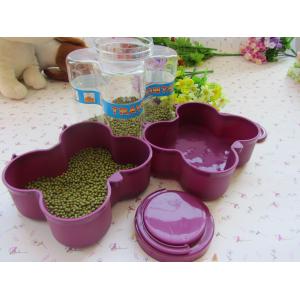 China Food Grade Plastic Tableware Set Leak Proof Traveling Pet Food Storage Box supplier