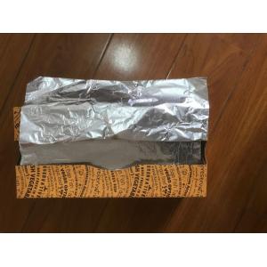 Household / Hotel Pop Up Aluminum Foil Sheets Harmless Customized Length
