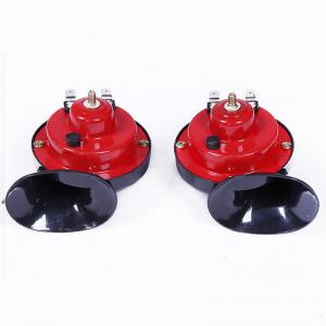 Waterproof Super Lound Air Electric Snail Horn Strong And Durable 12/24V Universal Twin Trumpt With Bracket