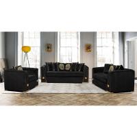 14 years factory direct supply Competitive price modern design luxury furniture sofa velvet fabric sets couch living