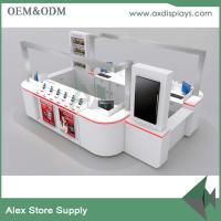 Accessories mall kiosk laptop computer,mobile watch phones,cell phone accessory display MDF