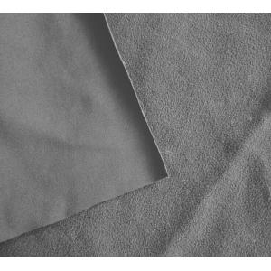 Polyester four way stretch fabric bonded with polar fleece