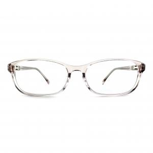 FP2619 Stylish Acetate Optical Frame Full Rim Decoration Rectangle For Eyeglasses