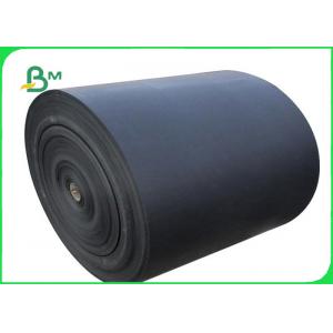 300 - 350 GSM One Side Coated Glossy Black Cardboard For Box Packing