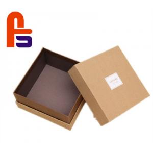 China Kraft Paper  Customized Size Hot Stamping Surface Cardboard Gift Boxes supplier
