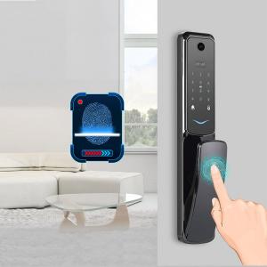 Anti Peep Fingerprint Access Door Lock 80mm App Fingerprint Lock