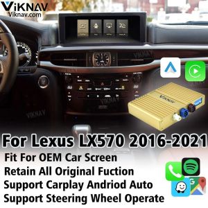 China Lexus LX570 2016-2021 Boîte d'interface Linux Android Remplacement de pièces automobiles supplier