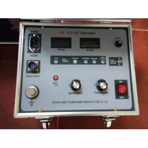 China 120KV 3mA DC High Voltage Hipot Tester , Leakage Current Test Equipment Small Size supplier