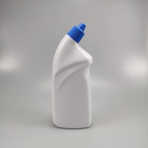 Decal Surface 700ml PETG Body Material Toilet Cleaner Bottle for Refillable Detergent