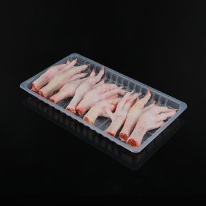China PET Plastic Packaging Tray For Fresh Meat Seafood Lamb Fish Beef Fruit supplier