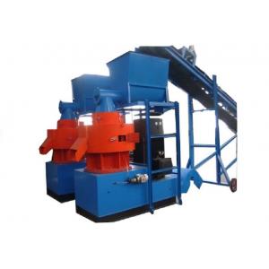 Automatic Lubricating Vertical Wood Pellet Making Machine For Peanut Shell , Coconut Shell