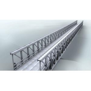 China Delta Assembly Modular Steel Bridge Double Lane With Concrete Deck supplier