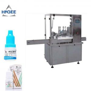 Eye Drop Bottle Filling Capping Machine High Accuracy For Glass Bottle