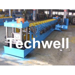 China 0 - 10 m/min Forming Speed Metal Door Frame Roll Forming Machine With 18 Forming Rollers supplier