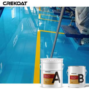China Fast Installation Industrial Epoxy Floor Coating High Gloss Minimizing Downtime For Businesses supplier