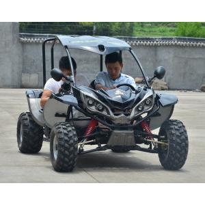 125cc Children Go Karts With Shaft Driving System / 2 Seater Go Kart