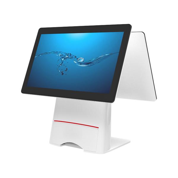 15.6 Dual Screen Android Tablet Pos System All In One POS Machine Terminal Cashier