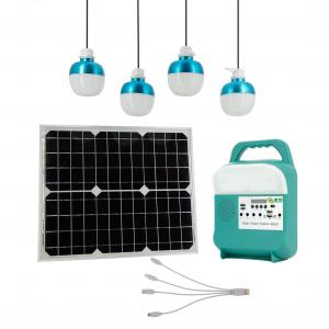 Household Solar Speaker Power Lighting System Energy With USB Fm TF Radio