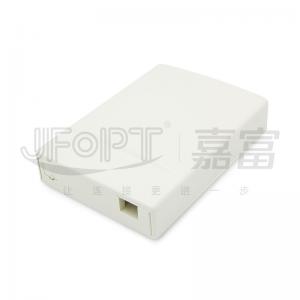 Single Layer Fiber Optic Termination Box 1 Core Desk / Wall Mounting SC SX/LC DX Adapters