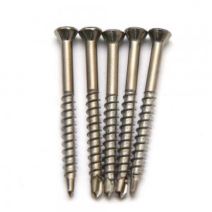 Torx Tamper Proof Security Stainless Steel 410 Oval Head Self Drilling Decking Screw Wood Thread