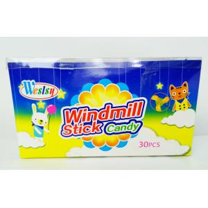 Windmill Shape Hard Novelty Candy Toys With Multi Fruit Flavor