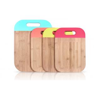 China Customized Indoor Bamboo Works Cutting Board , Natural Wood Chopping Board supplier