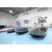China 0.4mm PVC Clear Vinyl Inflatable Car Capsule For Garage on sale