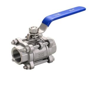 China Sanitary Stainless Steel Thread Type Ball Valve End Connection NPT Model NO. Q11F-64P supplier