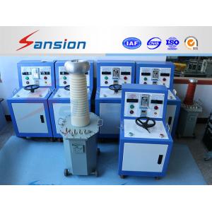 China Power Frequency Power Testing System , AC DC Hipot Test Set Withstand Voltage supplier