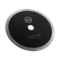 China High Speed Straight Smooth Edge 110mm Diamond Saw Blade for Ceramic Tile Cutting on sale