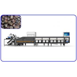 Chestnuts Intelligent Agriculture Grading Machine 16 Channels For Large Capacity
