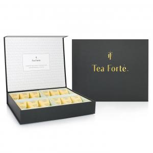 China Custom Logo Printed Luxury Tea Gift Packaging Box With Gold Foil Stamping Logo supplier