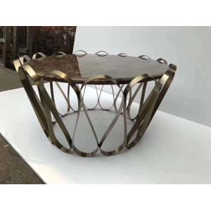 hotel table furniture living room coffee table metal bronze round table