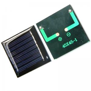 China 0.3 V DIY Mini Epoxy Resin Solar Panel Charged LED Lights Keychain Pendant supplier