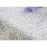 China Wedding Dresses Water Soluble Lace Fabric With Chemical Polyester Floral Lace wholesale