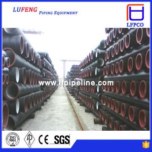 China One Global Professional Manufacturer of Ductile Cast Iron Pipes C25 C30 C40 K9 supplier
