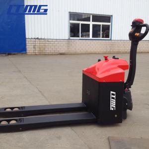 Walk Behind Electric Pallet Jack , 1-3 Ton Electric Hand Pallet Truck For Factory