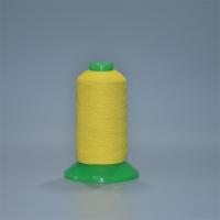 China Yellow Reflective Yarn UV Resistant With Glass Bead Coating on sale
