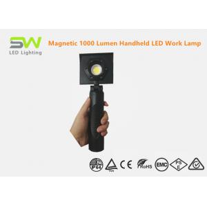Slim Portable Rechargeable Led Work Light , Magnetic Work Light Anti - Skip Handle