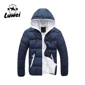Long Sleeve Cotton Padded Jackets Zipper Utility Thicken Hooded Coat