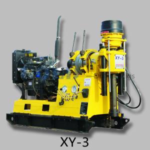 XY-3 conventional water well drilling rig, wireline drilling mud rotary drill