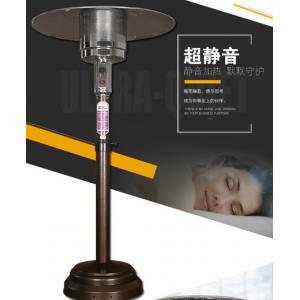China Hammer Tone Bronze Indoor Patio Heater Gas Powered Large Heating Area supplier